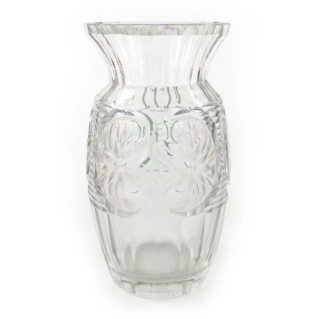 Polish Art Deco Vase from Josephine Glassworks, 1930s For Sale - Image 10 of 12