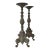 Vintage Bronze Altar Style Candle Holders- A Pair For Sale