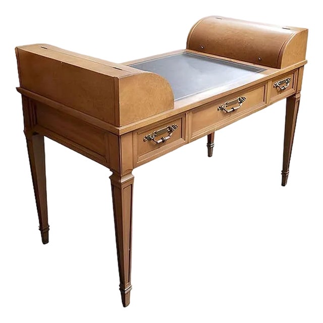 1960s High Style George Washington Double End Desk by Drexel For Sale