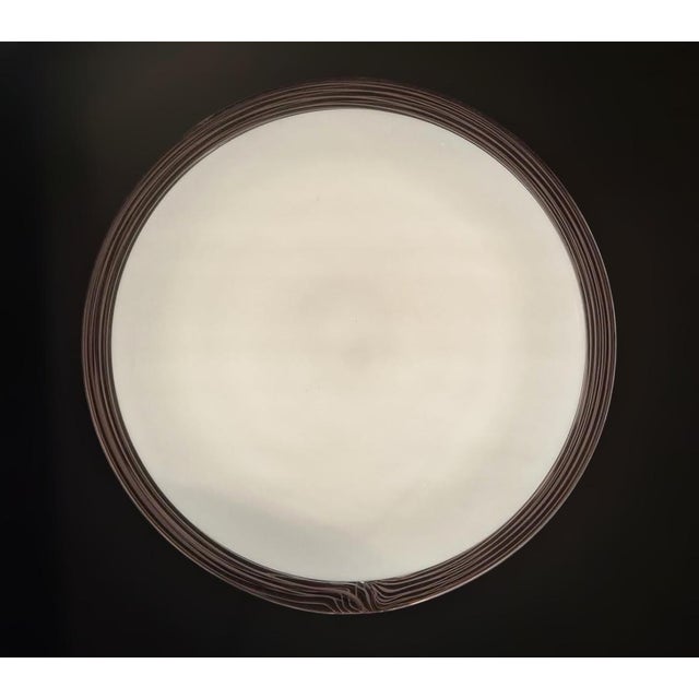 1960s Milky White Murano Flush Mount / Sconce For Sale - Image 11 of 11