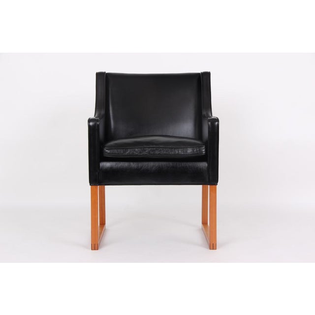 Wood Model 3246 Armchairs by Børge Mogensen for Fredericia, 2002, Set of 2 For Sale - Image 7 of 15