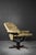 Brown Set of Mid-Century Modern Danish Brown Swivel Chair & Ottoman, 1960s For Sale - Image 8 of 18