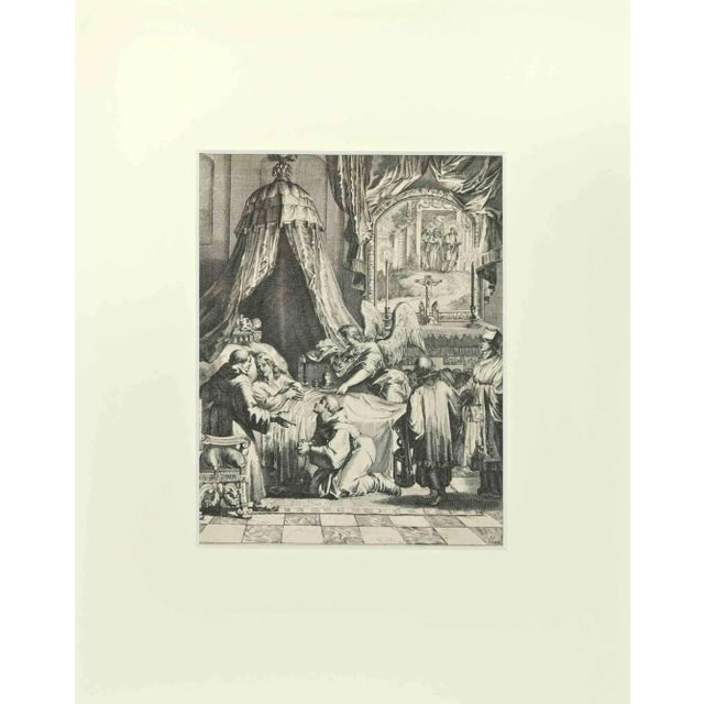 Romeyn de Hooghe, La Manière de se Bien Preparer à La Mort, Etching, 1700 For Sale - Image 3 of 3