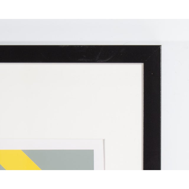 1990s 1995 “Konstruktion and Intuition” Serigraph Print by Anton Stankowski For Sale - Image 5 of 8