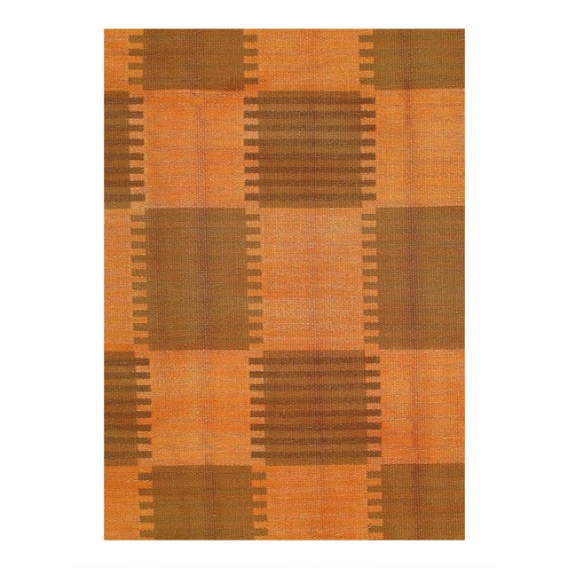 Handwoven Reversible Overdyed New Zealand wool Scandinavian Design Hand loomed. Lamb's wool pile. Easy care and...