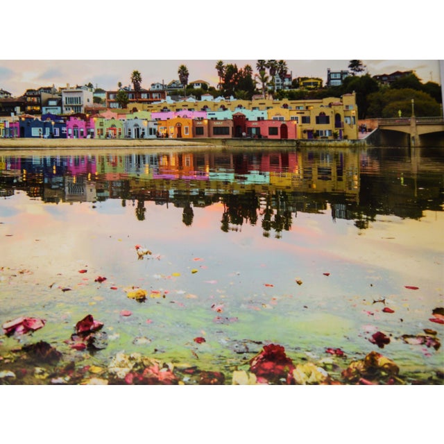 Capitola, California Venetian Hotel Color Photograph by John F. Hunter For Sale - Image 4 of 6