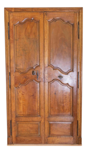 Pair of 18th Century French Alder Communication Doors From Avignon