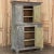 18th Century Swedish Painted Pine Two-Tiered Cabinet For Sale - Image 4 of 13