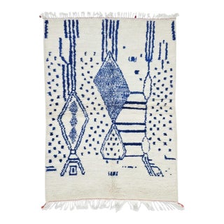 Moroccan Berber Rug - 6.2 X 4.2 Ft For Sale