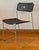 Black Vintage Black Perforated Metal Chair Niels Jorgen Haugesen Attributed For Sale - Image 8 of 12