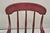 Antique American Primitive Spindle Back Small Child's Rocker Rocking Chair For Sale - Image 4 of 12