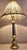 1970s Vintage Metal Table Lamp with Glass Bead Shade, 1970s For Sale - Image 5 of 9