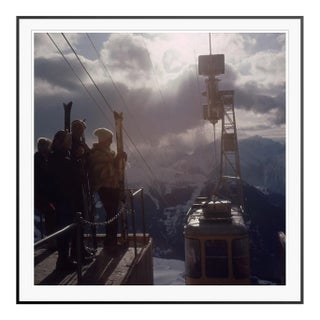 Alpine Skiing 1964 by Slim Aarons Framed C-Print For Sale