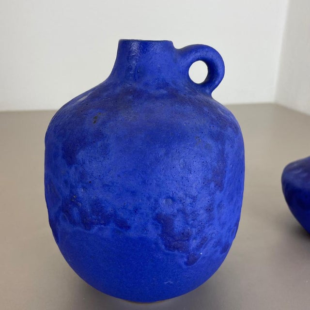 Ceramic Studio Pottery Vases from Hartwig Heyne Ceramics, Germany, 1970s, Set of 2 For Sale - Image 12 of 18