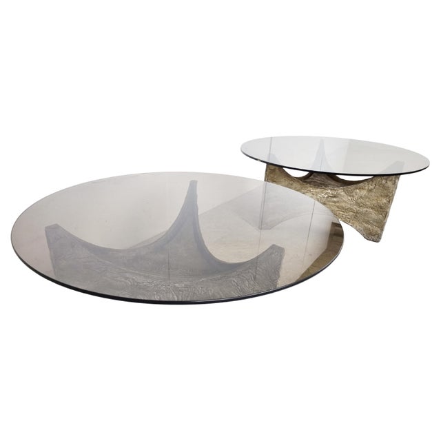 Brutalist Coffee Tables, 1970s, Set of 2 For Sale - Image 11 of 11