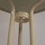 Beige Bistro Table with Cast Iron Legs and Round Steel Top, 1930s For Sale - Image 8 of 18