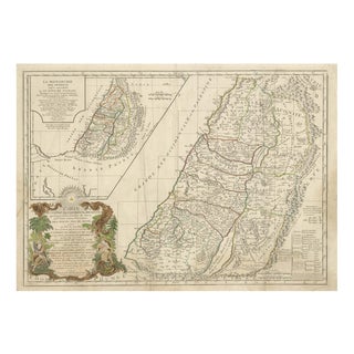 Map of the Twelve Tribes of Israel, 1798 For Sale