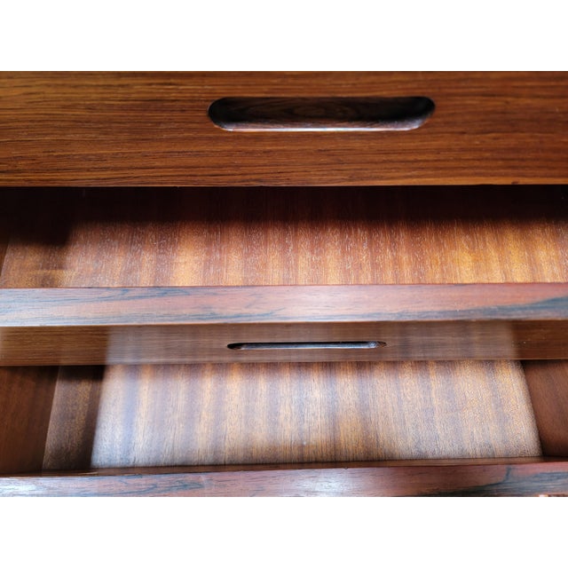 Danish Modern Rosewood Credenza For Sale - Image 10 of 18