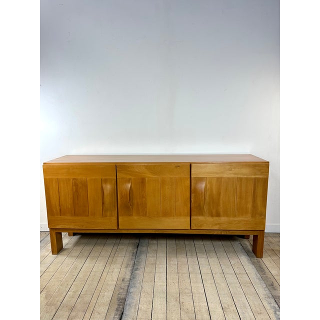 1960s Sideboard in Oiled Elm from Maison Regain, 1970s For Sale - Image 5 of 13
