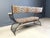 Curule Bench in the style of Maison Jansen, 1960s For Sale - Image 4 of 12