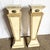 Postmodern Sculpted Tessellated Stone Pedestals - A Pair For Sale - Image 4 of 12