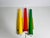 Plastic Mid-Century Modern Colorful Wall Lamp, Italy, 1960s For Sale - Image 7 of 12