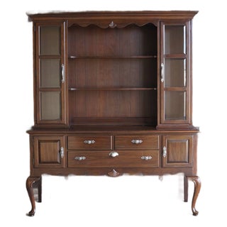Ethan Allen Georgian Court China Hutch For Sale