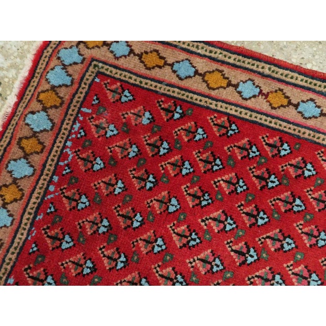 Mid 20th Century Vintage Persian Kashan Rug – Size: 2' 3" X 2' 5" For Sale - Image 5 of 9