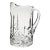 Late 20th Century Royal Brierley Ascot Hand Cut Lead Crystal 32 Oz Ice Lip Pitcher For Sale