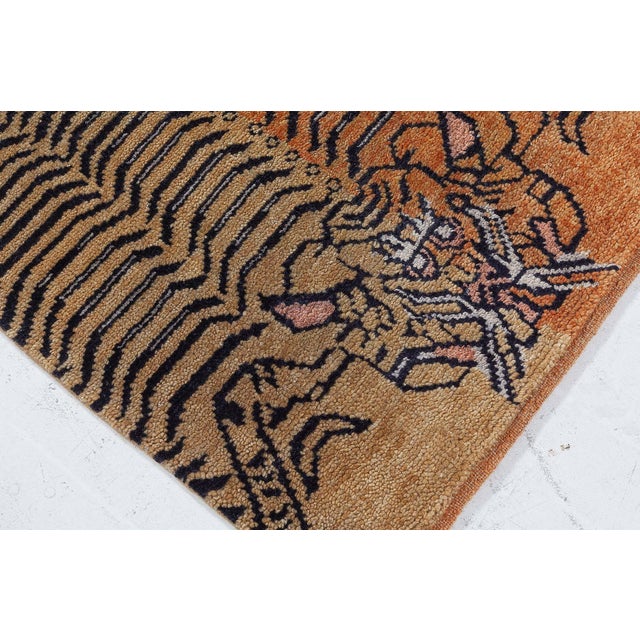 Modern Tiger Rug by Doris Leslie Blau For Sale - Image 4 of 5