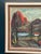 Mid-Century Modern B. Elvsfedt, Hut Between Hills, 1962, Oil on Canvas, Framed For Sale - Image 3 of 18