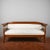 Three-Seater Sofa in Walnut For Sale - Image 9 of 9