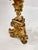 Tall 18th Century Italian Baroque Giltwood Altar Candlestick Table Lamp For Sale - Image 9 of 13