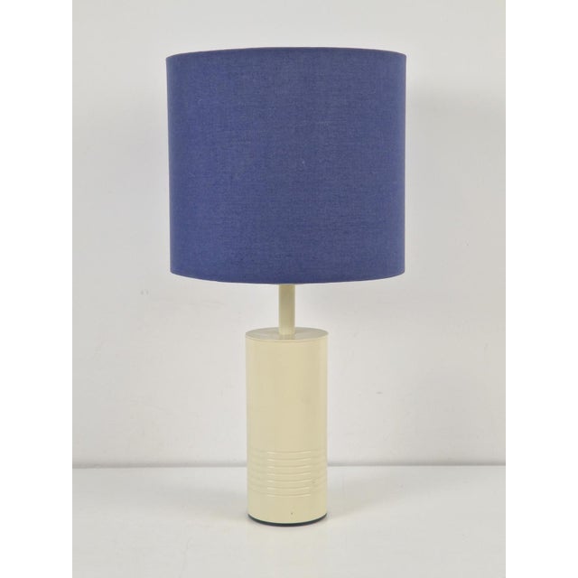 Mid-Century Minimalist Table Lamp in Metal, 1970s For Sale - Image 6 of 11