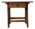 19th Century Walnut Goat-Shaped Table with Drawer For Sale