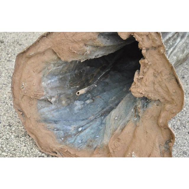 Mid 20th Century Bronze Figural Large 71" Garden Water Fountain "Dione the Divine Goddess" Statue For Sale - Image 10 of 12