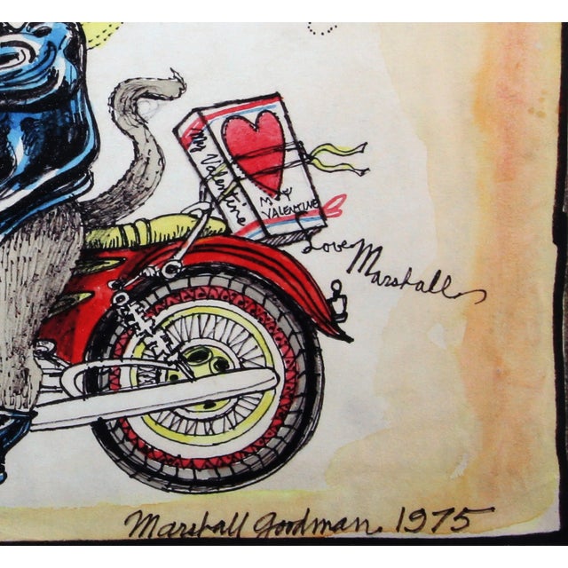Modern Jessicat, Marshall Goodman Giclee on Canvas, Signed in Plate For Sale - Image 3 of 5