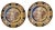 Antique Chinese Polychrome Plates - a Pair For Sale - Image 12 of 12