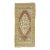 Turkish Mini Rug Oriental Hand Knotted Vintage Rug 1'7" x 3'6" #16618 For Sale