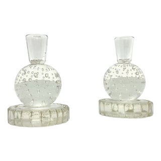 Vintage Candleholders in Murano, 1940, Set of 2 For Sale