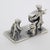 Metal Vintage British Handmade Genuine Sterling Silver 925 Figurine, 1940s For Sale - Image 7 of 13