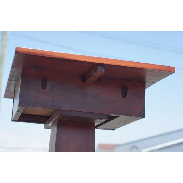 Cherry Wood Empire Dropleaf Table For Sale In Philadelphia - Image 6 of 12