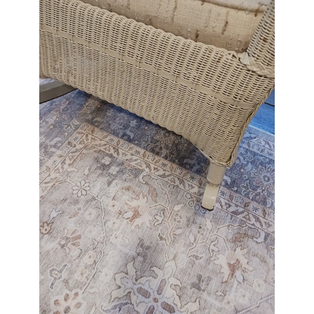 This gorgeous Art Deco Heywood-Wakefield wicker set is a must-have for lovers of vintage and antique! Three-piece set...