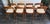 Brown Vintage Gondola Chairs from Baumann, France, 1970s, Set of 8 For Sale - Image 8 of 18