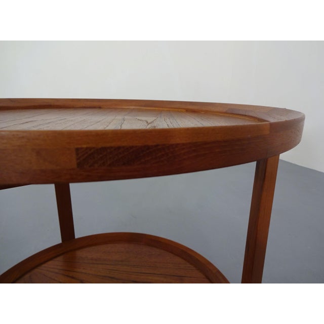 Vintage Teak Serving Trolley from Sika Møbler, Denmark, 1960s For Sale - Image 15 of 16