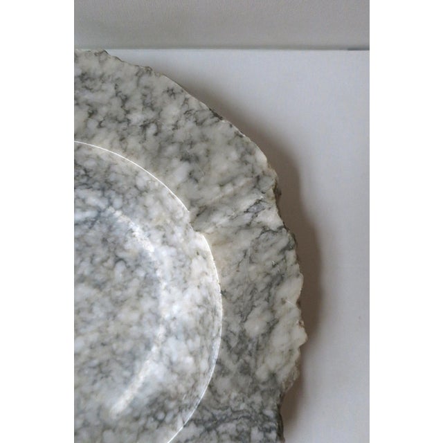 Stone Italian Marble Ashtray Catchall, Organic Modern, Large For Sale - Image 7 of 10