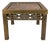 1960s Chinoiserie Brass and Marble Side or Coffee Table For Sale