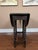 Petite Antique English Side Sofa Table Barley Twist Drop Leaf Gateleg Carved Oak For Sale - Image 10 of 18