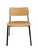 This vintage stacking chair combines utilitarian function with classic mid-century modern design. The seat and backrest...