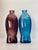 Mid 20th Century Vintage Pressed Glass Fish Bottles- A Pair For Sale - Image 5 of 9